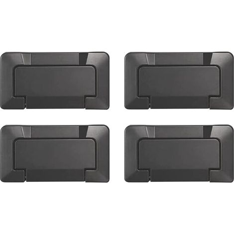 Pack, Door Knobs, Hidden Door Knobs, Invisible Flat Cabinet Knobs, Furniture Door Knobs, 64mm Plain Furniture Knobs MUMU (1/4)