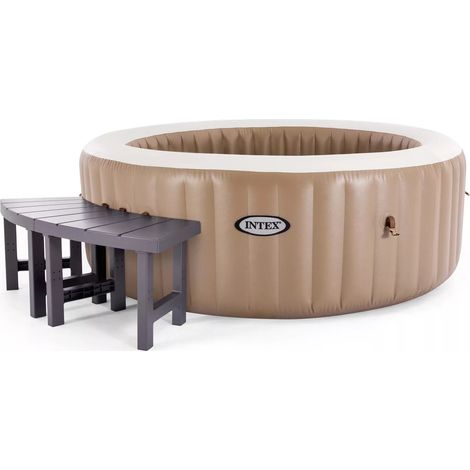 panchina per piscine idromassaggio intex "purespa" marrone 4 posti - cod. 28514 (1/5)