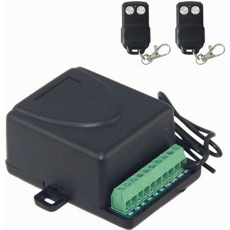MaxTech - Kit Ricevitore Autoapprendente+2 Radiocomandi Apertura Cancello Jj-js-091 Maxtech - (1/2)