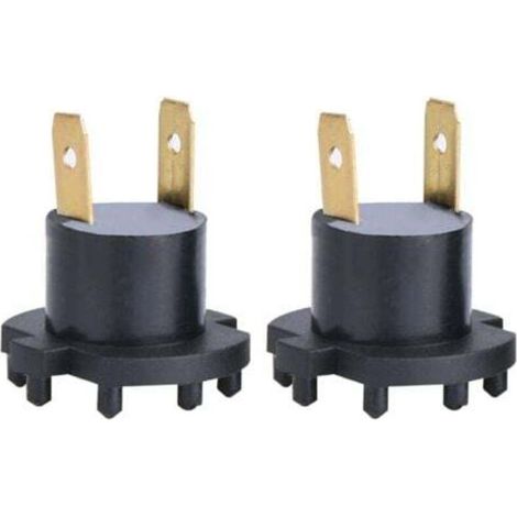Pair of headlight bulb holders for Mazda 3, 5, Kawasaki, Aprilia B28V510A3. H7 bulb connector, headlight bulb holder, headlight bulb holder support. (1/4)