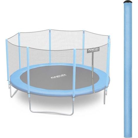 Poteau Supérieur Trampoline - 180 cm - Pour Filet Extérieur - Compatible 252 à 465 cm - 1 Pièce (1/3)