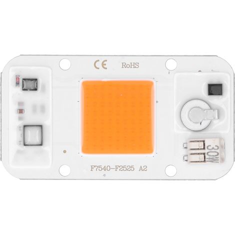 Puce Led Cob - 30w 220v Sans Soudure - Éclairage Intérieur Et Extérieur - Panneau Lumineux Blanc Et Chaud (1/5)