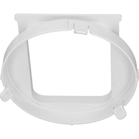 Connecteur d'Évacuation d'Air Carré pour Climatiseur Mobile Midea 1P KY35 - Adaptateur de Tuyau d'Évacuation Portable