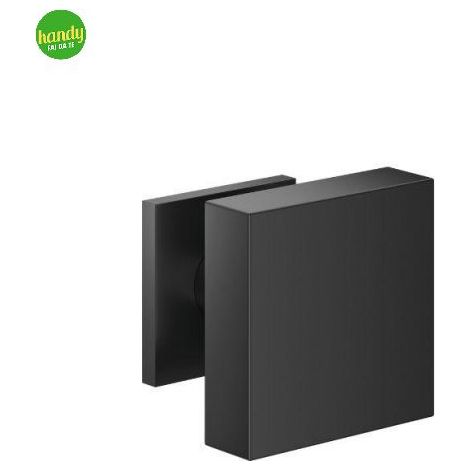 Pomolo Quadro Forme Art. PO18 Nero Opaco (1/2)