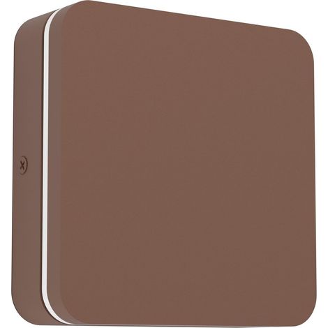 Applique murale extérieure, lampe LED carrée orientable (1/2)