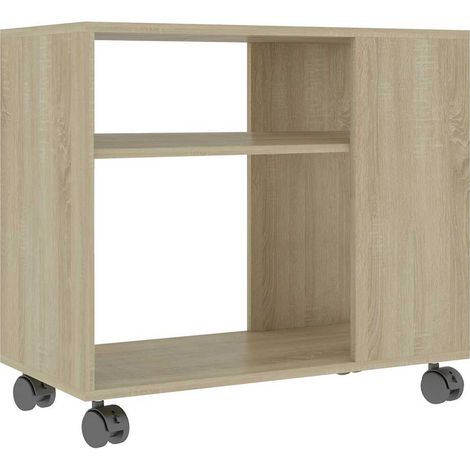 Maison Exclusive - Beistelltisch Sonoma-Eiche 70x35x55 cm Holzwer