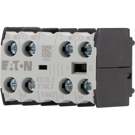 Eaton Hilfsschalterbaustein 4S,Zentral-Aufbau 40DILE (1/3)