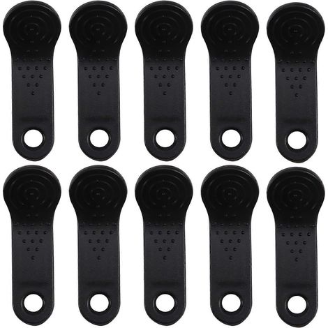 10 étiquettes iButton DS1990A-F5™ avec support mural noir (1/5)