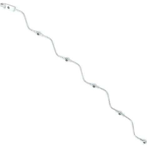 Tuyau de retour de rampe d'injection en acier inoxydable, remplacement pour moteur Mitsubishi 6D14, 6D15 et 6D16 (1/5)