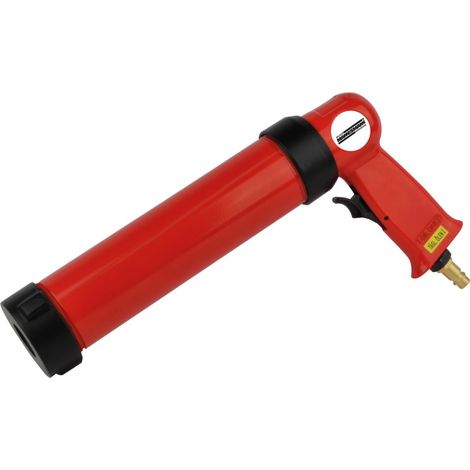 Mannesmann Pistolet à cartouche air comprimé rouge et noir