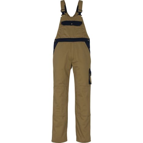 Mascot IMAGE Latzhose Milano Gr. 50 khaki/marine