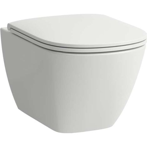Laufen Lua - Inodoro suspendido, Rimless, LCC, blanco H8200804000001 (1/2)