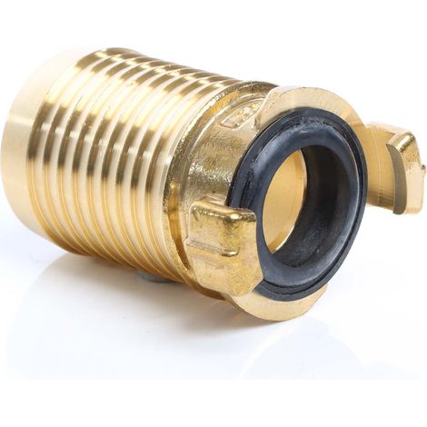 Boccola in ottone per tubo Connettore per tubo dell'acqua Raccordo rapido DN38 (1 1/2″)