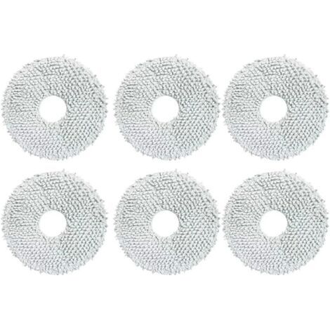 Set of 12 cleaning pads. Compatible with Dreame, Bot L10s Pro, L10s Ultra, S10/S10 Pro and Mijia Omni Robot X10 + vacuum cleaner accessories.--DTEKGAZ