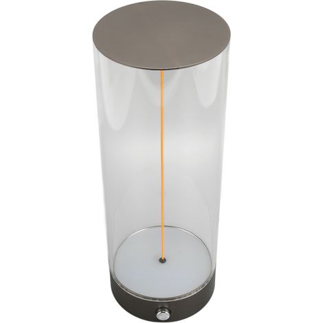 LED-Nachttischlampe, dimmbar, USB-aufladbar, minimalistisch, für Schlafzimmer, Nachttisch, Größe L (1/5)
