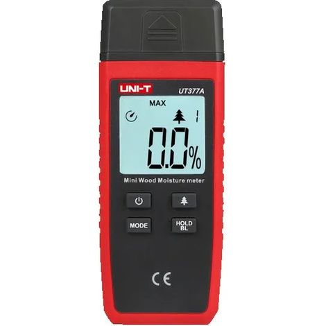 Misuratore di umidità digitale LCD per legno e carta Uni-T UT377A (1/2)
