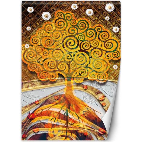 Papier peint Arbre de vie magique Klimt 100x140 (1/5)