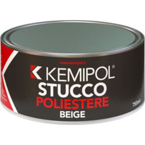 STUCCO POLIESTERE KEMIPOL 0,750 L- 12,0 pz