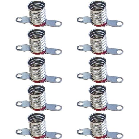 Lot de 10 mini ampoules LED E10 - Culot à vis - Petit support pour éclairage de bricolage, expériences physiques, tests électriques et projets de circuit à domicile (1/5)