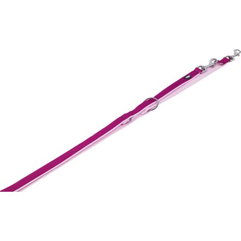 Nobby Hundeleine Führleine Classic Preno 2 m x 1,5 - 2 cm himbeere pink Hundeleinen