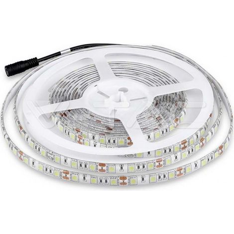 Kit de tira LED V-TAC SMD5050 7 W/m 60 LED/m RGB IP65 (2155+3008+3304) (1/5)