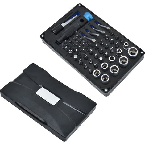 Kit de 60 tournevis de précision pour la réparation de téléphones, d'ordinateurs et d'appareils électroniques - Outils pour la maison JM-6125 (1/5)