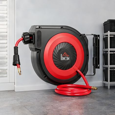 BoĂźte Ă outils coloris noir rouge en plastique 37 x 20 x 36 cm (1/5)