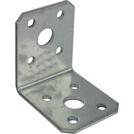 Equerre simple acier galvanisé 45x60x60x2.5mm Ing Fixations