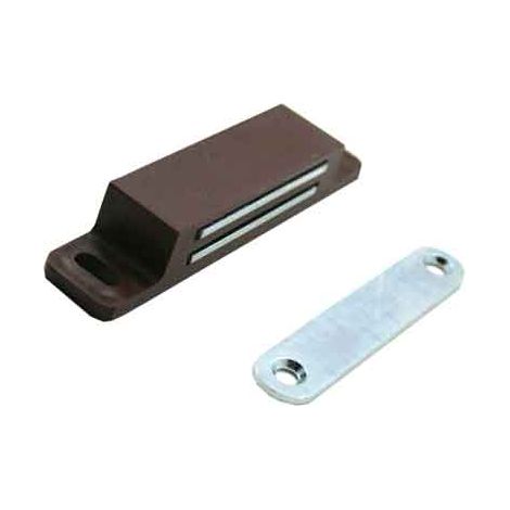 CHIUSURA MAGNETICA GIGANTE 18x87 mm - Bianca - 25 pezzi