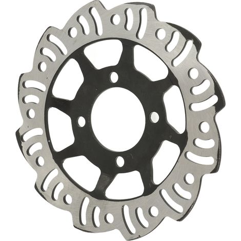 Disque de frein 190mm avant et arrière avec plaquettes et vis de fixation pour moto cross 50cc à 125cc, kit complet (1/5)