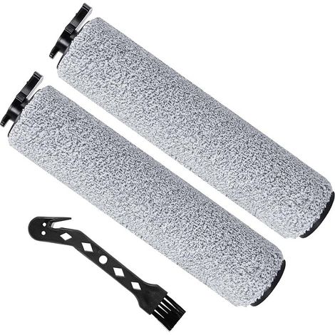 Rouleaux de brosse de rechange pour Bissell CrossWave HF2 3845N 3831, pour Bissell CrossWave HF3 3598N Aspirateur Accessoires, 2 Brosse à rouleau, 1 Brosse de nettoyage (1/5)
