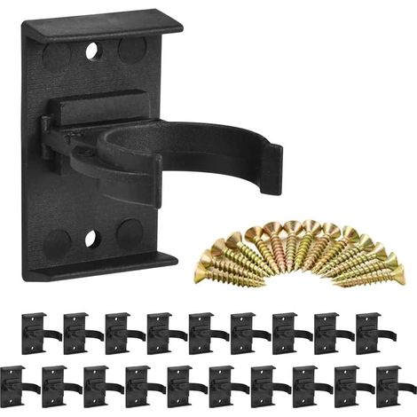 Clip de Fixation Pied Meuble à Plinthe Cuisine pour a Visser Planche Coup 20 pcs 28 mm 32 mm (1/5)