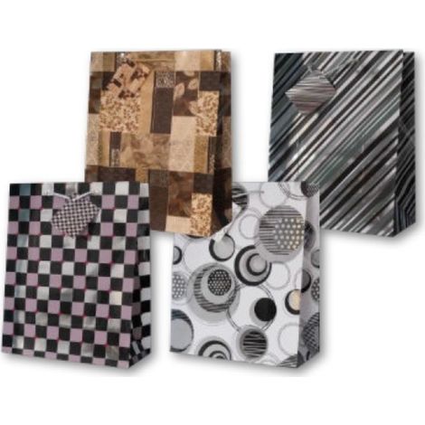 Bolsa decorativa dorada PL-6Z mediana