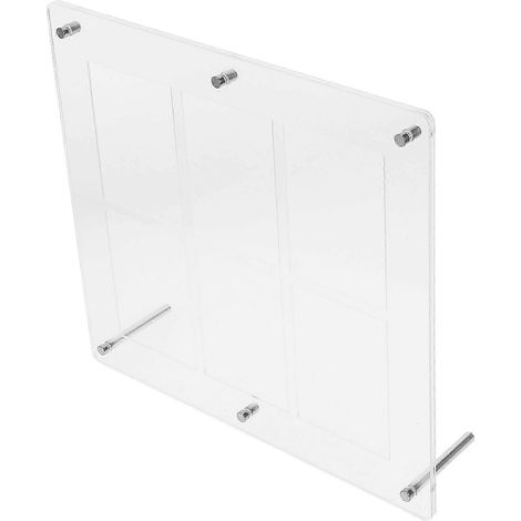 Vitrine transparente pour cartes à collectionner, conçue pour la décoration murale et idéale pour les collectionneurs. Dimensions : 27 x 25 x 0,6 cm. Montage rapide. 1 pièce. (1/5)