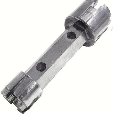 Extracteur de bonde de baignoire et clé à cliquet en alliage d'aluminium Kit de clés de vidange pour baignoires et canalisations de douche