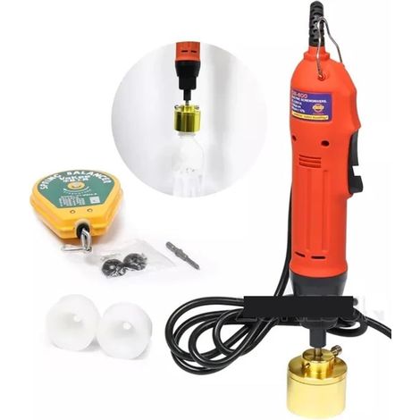 Machine de capsulage manuelle, visseuse en plastique for bouteilles d'huile de fumée (10-30MM) (1/4)