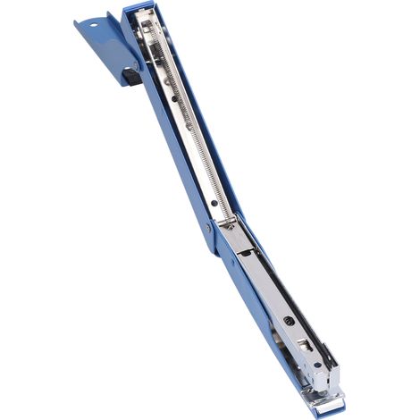Agrafeuse de Bureau Compacte pour 20 Feuilles - Idéale pour Maison, École ou Bureau - Design Ergonomique et Sécurisé - Bleu (1/5)