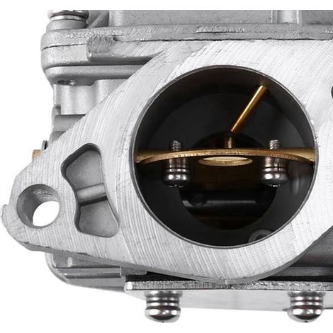 1 set. Color: Silver. Material: Metal. Carburetor assembly for outboard motor 66M-14301-12. (1/5)