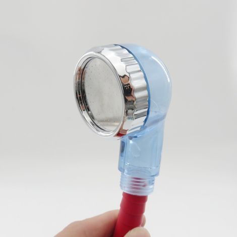 Miniatur-Duschkopf mit negativer Ionenfunktion und Druckbeaufschlagung, wassersparend, für Friseursalons, Waschbecken und Armaturen in Salons. (1/5)