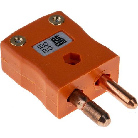 Connecteur Standard pour Type de thermocouple R/S ( Prix pour 1 ) (1/3)