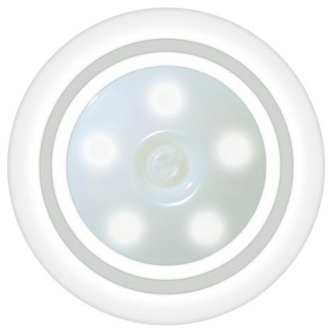 ORBIS OB135512 Luminaria led detector móvil techo/pared SPOTMAT 3AAA
