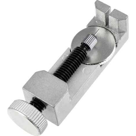 Bracelet de montre en acier allié outil de retrait de maillons réparation ajustement argent 2068 (1/5)