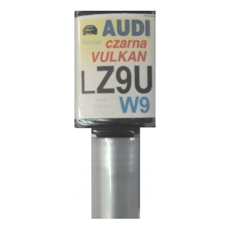 Retoque de pintura para coches Audi LZ9U W9 Vulkanschwartz PARA ARAÑAZOS 10 ML ARA (1/5)