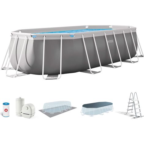 kit Piscine Prism Frame Ovale Tubulaire (l) 5,03 x (l) 2,74 x (h) 1,22m (1/5)