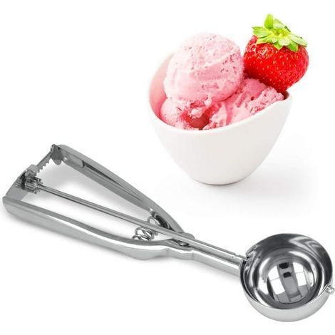 1 - Pince à glace - Acier inoxydable - Résistant à la corrosion - Pour buffet et cuisine professionnelle - Argent - 25x15x5 cm (1/5)