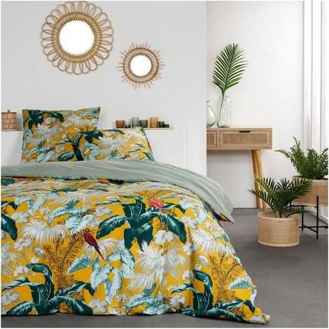 Today Sunshine Bettwäsche Set Decke Gelb 260x240 (1/3)