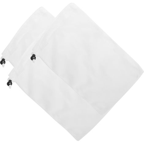 Lot de 10 sacs filets de nettoyage pour aspirateur de piscine, récupérateurs de feuilles et de débris, à mailles fines. (1/5)