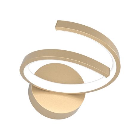 Applique Moderna Tornado Alluminio Oro Led 12W Luce CaldaNaturale (1/3)