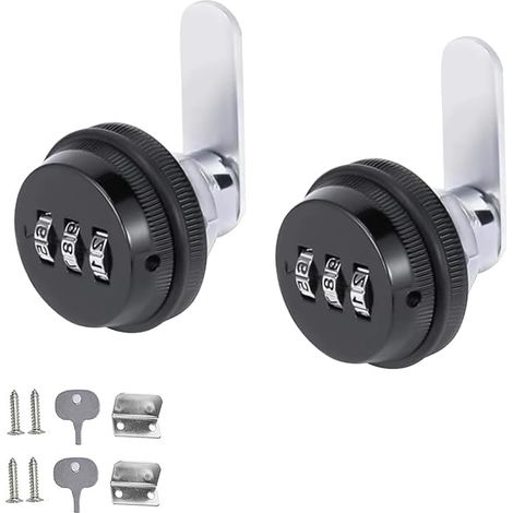 Mailbox Lock, Post Box, Cam Cabinet Code Lock, Mechanical Cabinet Lock for Cabinet, for Mailbox Drawer Cabinet (1/5)