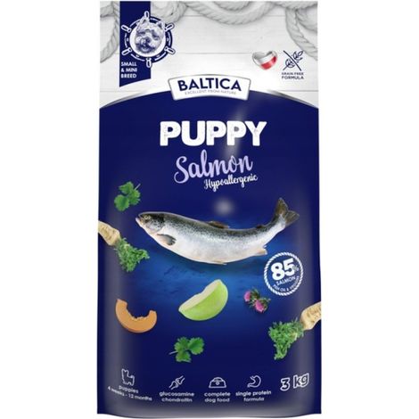 Croquettes pour chien BALTICA EXCELLENT Saumon Hypoallergéniques XS/S 3 kg (1/2)